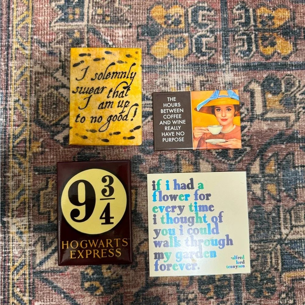 Harry Potter Fridge Magnets - Picture 1 of 3